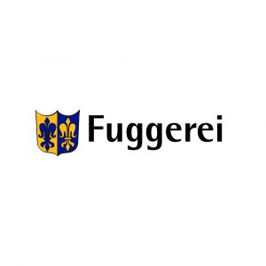 Logo der Fuggerei Augsburg mit Wappen